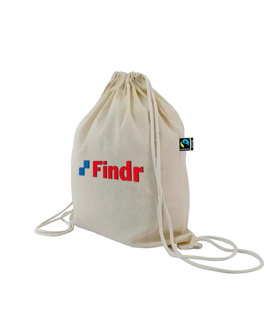 Fairtrade drawstring bag