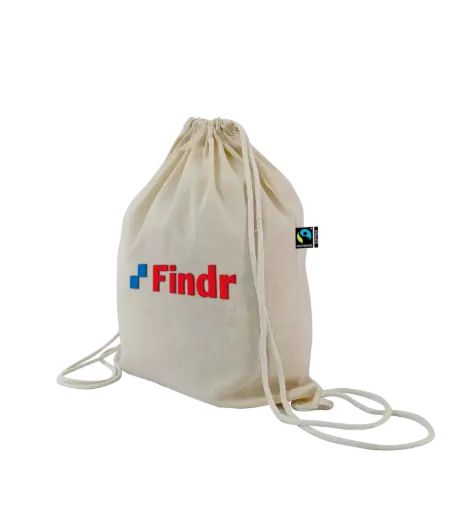 Fairtrade drawstring bag