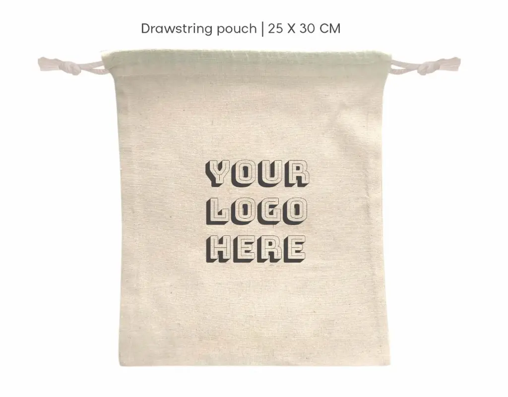 Drawstring pouch big 25 x 30 cm