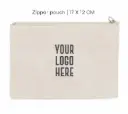 Small zipped pouch 17 x 12 cm