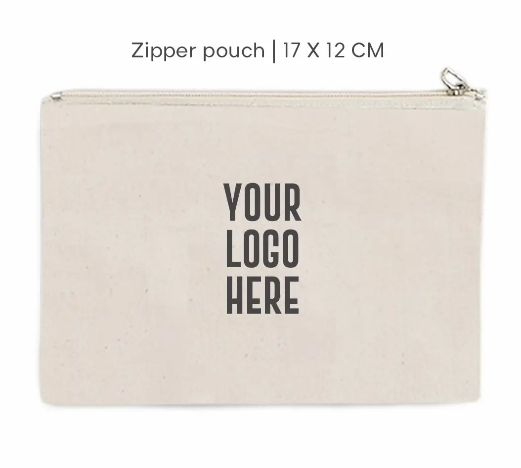Small zipped pouch 17 x 12 cm