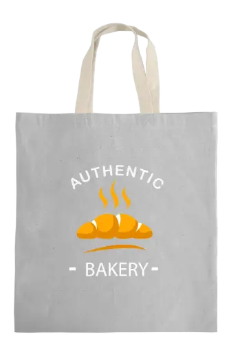 Jaipur Grey dyed short handle bag 150 gr/m² 23.68X