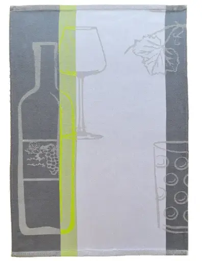 Vin Blanc - Kitchen towel - ref. 37.959