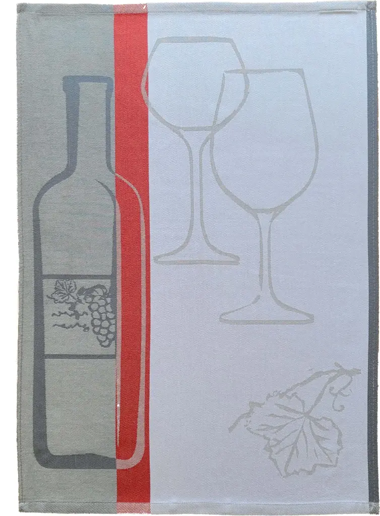 Vin Rouge - Kitchen towel - ref. 37.960
